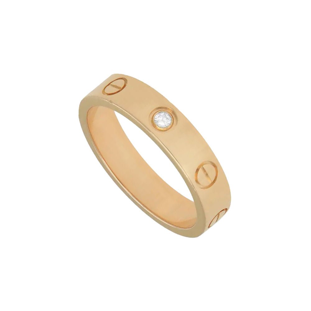 Bague CARTIER "Love" en or jaune et diamant - Castafiore