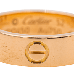 Bague Cartier Love en or rose - Castafiore