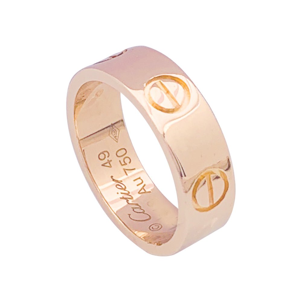 Bague CARTIER “Love" en or rose - Castafiore