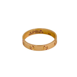 Bague CARTIER "Love" en or rose - Castafiore