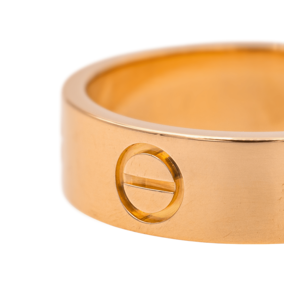 Bague Cartier Love en or rose - Castafiore
