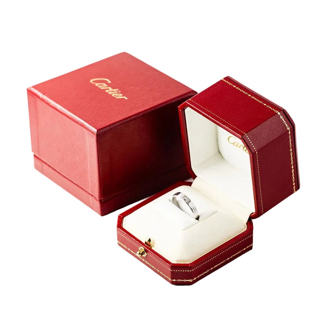 Bague CARTIER "Love" PM en or blanc - Castafiore