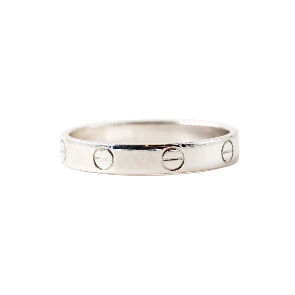 Bague CARTIER "Love" PM en or blanc - Castafiore