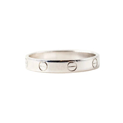 Bague CARTIER "Love" PM en or blanc - Castafiore