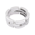 Bague CARTIER "Maillon Panthère" en or blanc et diamants - Castafiore