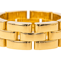 Bague Cartier, "Maillon Panthère" en or jaune - Castafiore