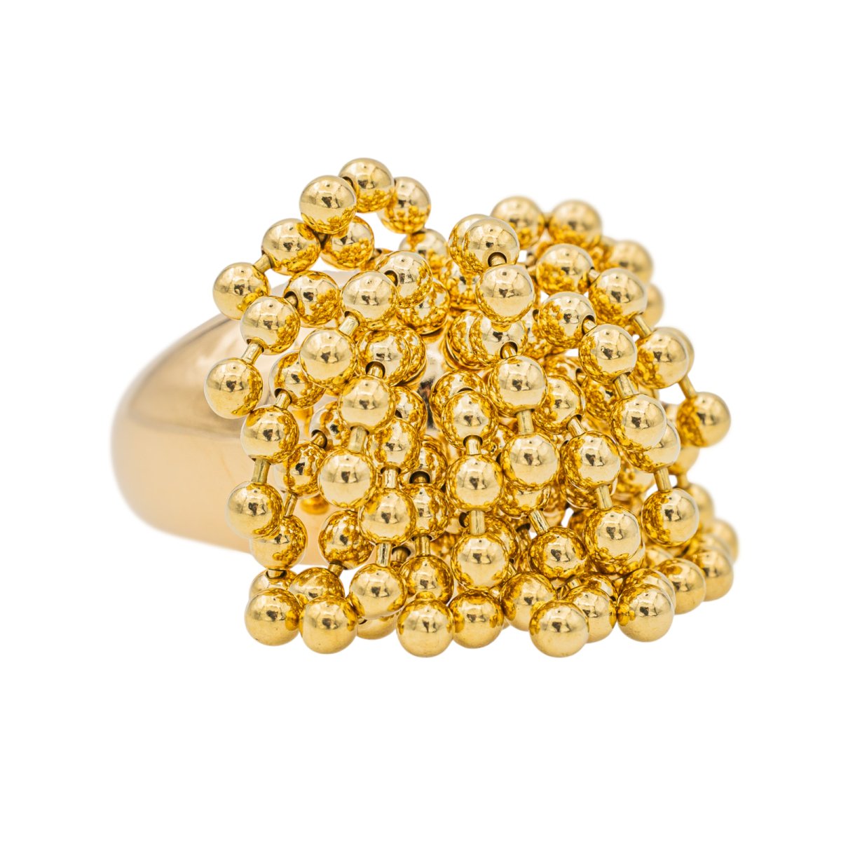 Bague CARTIER modèle "perruque" en or jaune - Castafiore