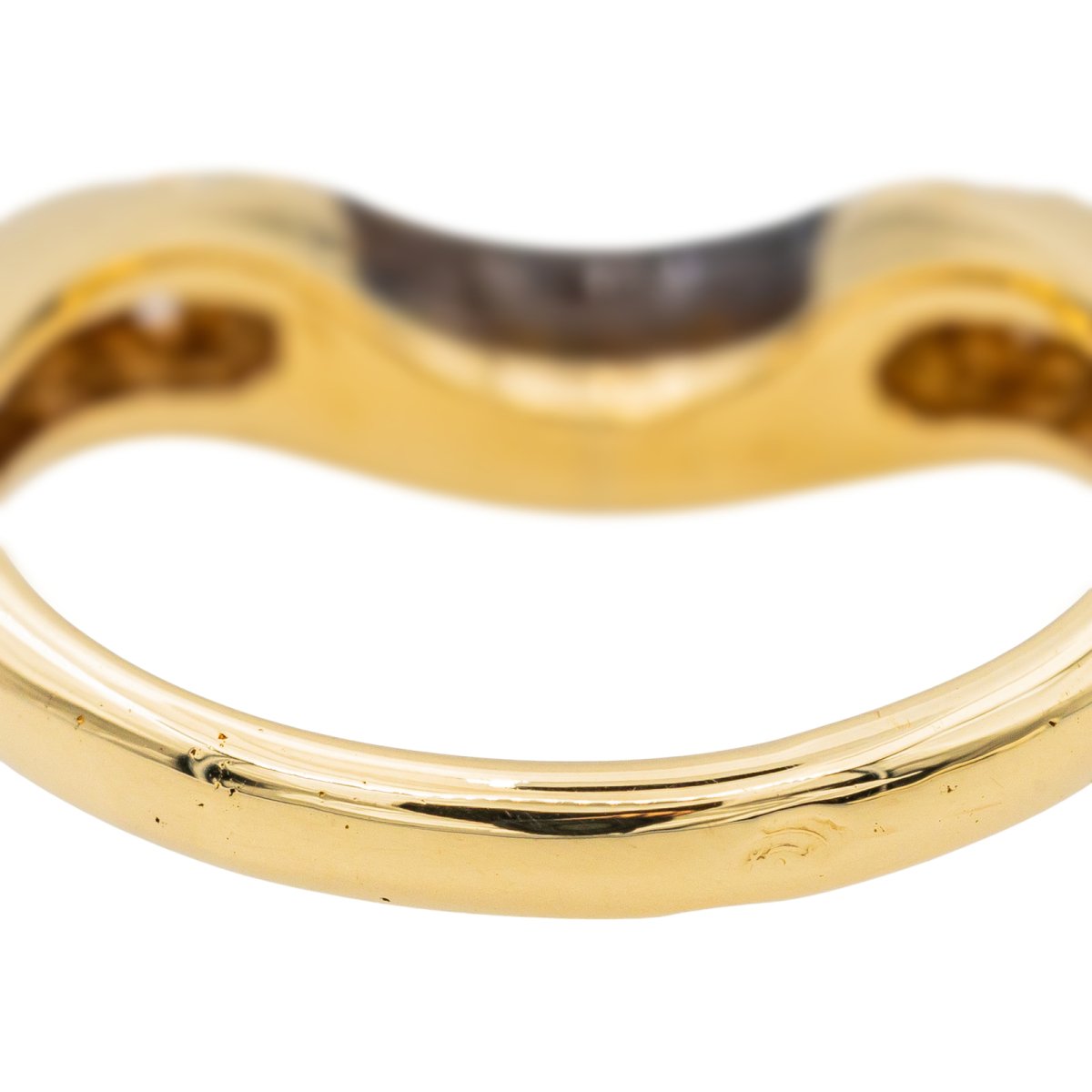 Bague Cartier Or Jaune Œil de tigre - Castafiore