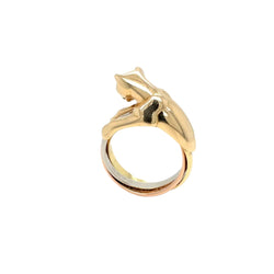 Bague CARTIER "Panthère" Trinity en or Panthère - Castafiore