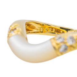 Bague Cartier Pierre de Lune en or jaune - Castafiore