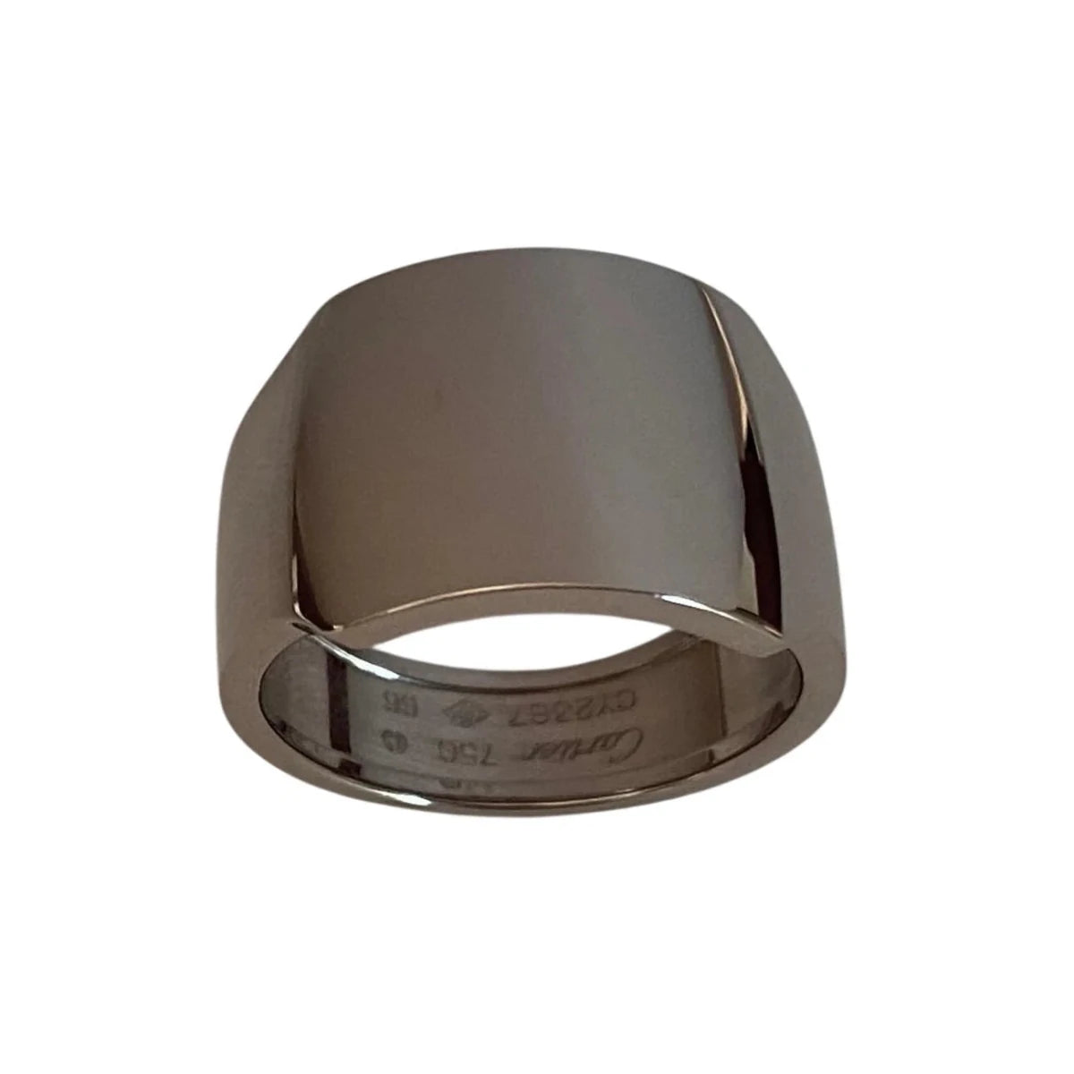 Bague CARTIER "Santos Dumont" en or blanc - Castafiore
