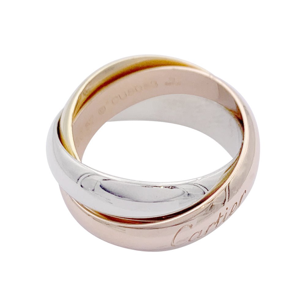 Bague Cartier "Trinity" 3 ors, grand modèle - Castafiore