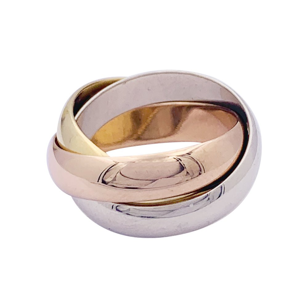 Bague CARTIER "Trinity Classique" trois ors - Castafiore