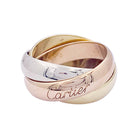 Bague CARTIER "Trinity Classique" trois ors - Castafiore