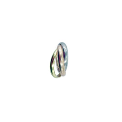 Bague CARTIER "Trinity" en or blanc, or jaune et or rose - Castafiore