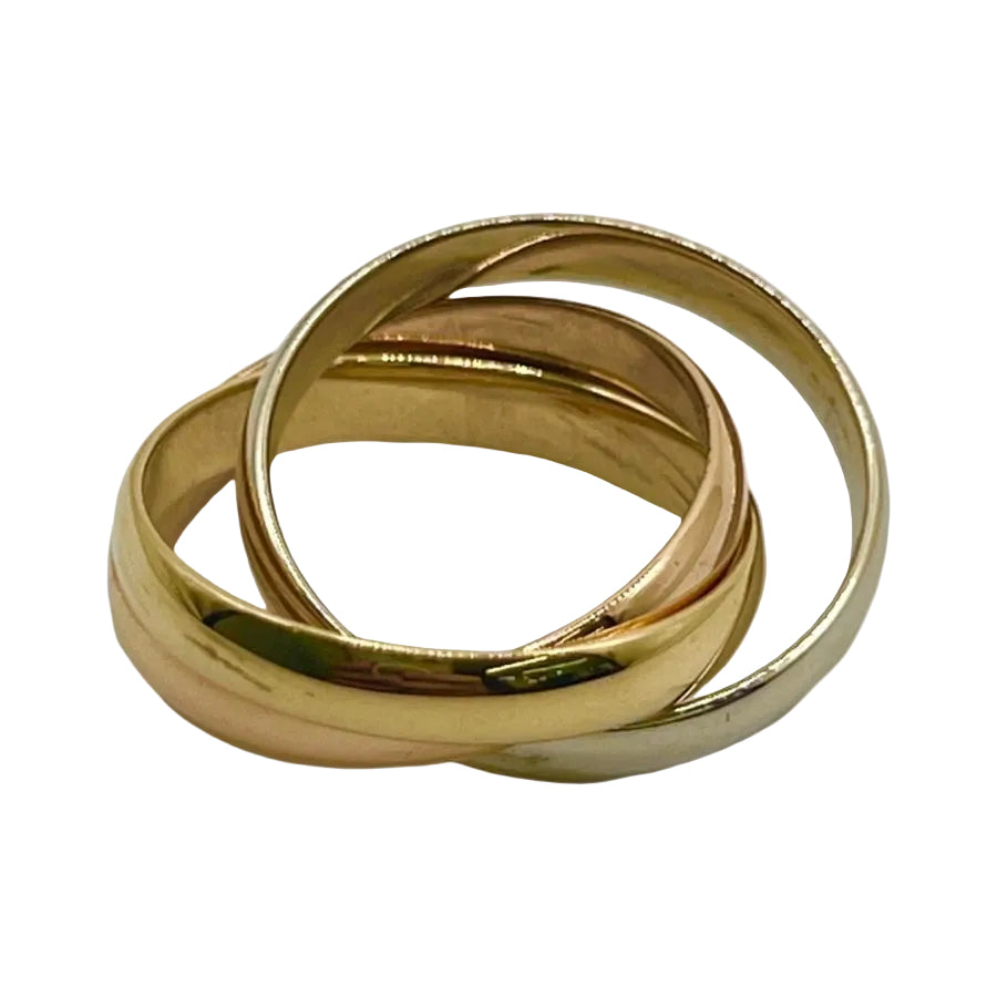 Bague CARTIER Trinity en or jaune - Castafiore
