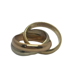 Bague CARTIER Trinity en or jaune - Castafiore