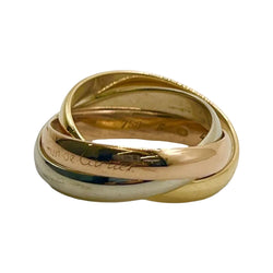 Bague CARTIER Trinity en or jaune - Castafiore