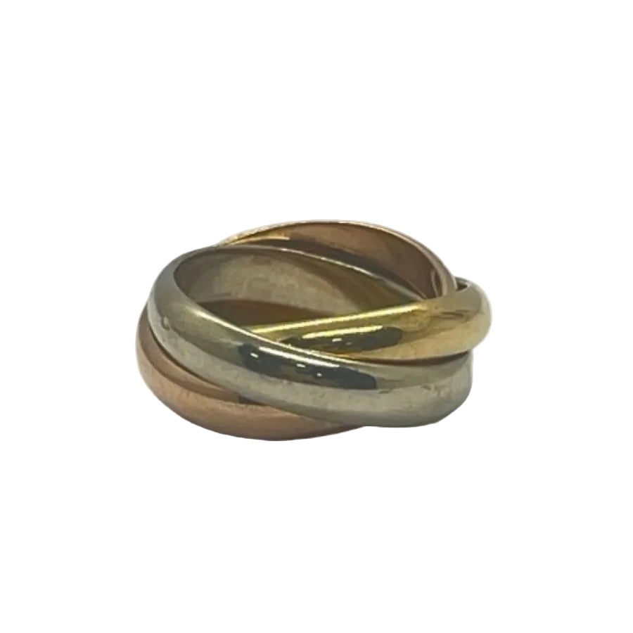Bague CARTIER Trinity en or jaune - Castafiore