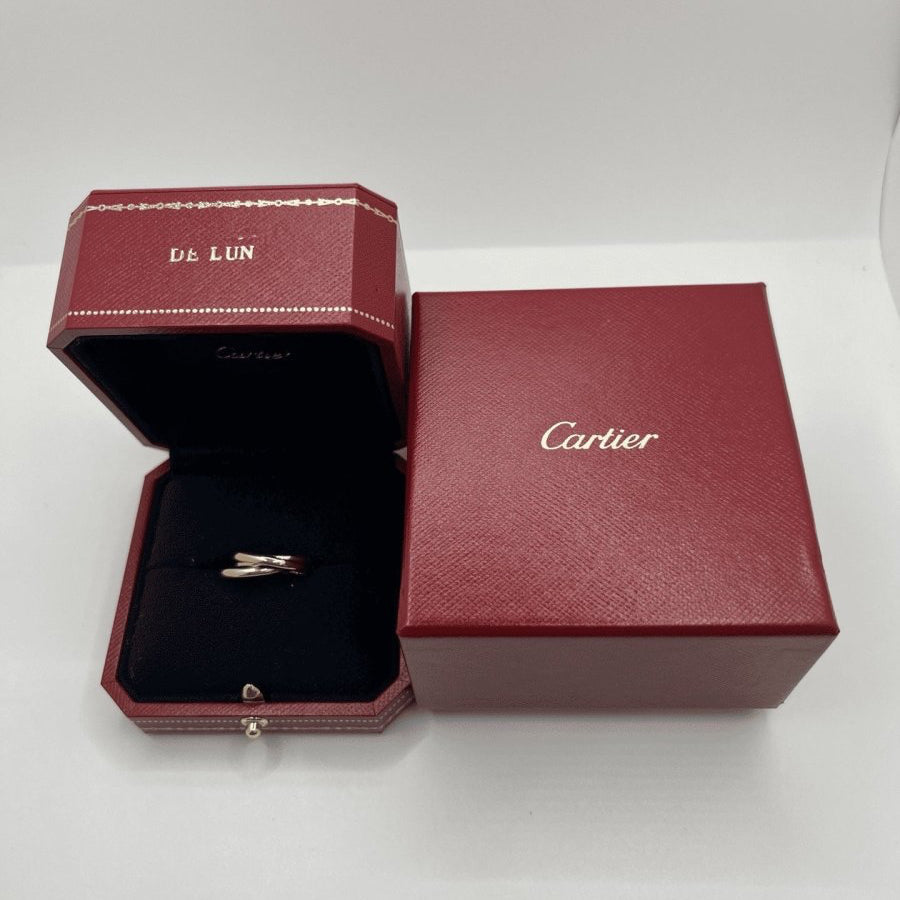 Bague CARTIER Trinity en or jaune, or blanc, or rose - Castafiore