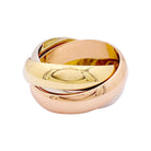 Bague CARTIER "Trinity" en or rose, jaune et blanc - Castafiore