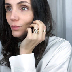 Bague CARTIER Trinity Livia en or et diamants - Castafiore