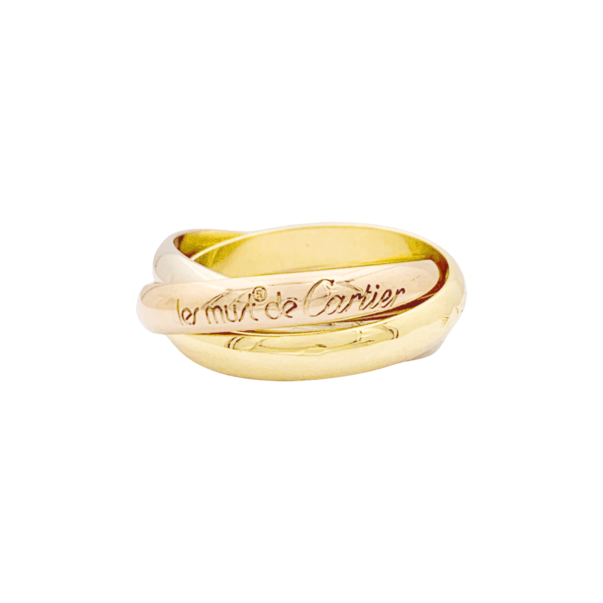 Bague CARTIER Trinity Must, trois ors. - Castafiore