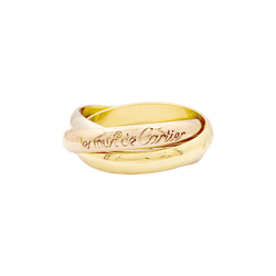 Bague CARTIER Trinity Must, trois ors. - Castafiore