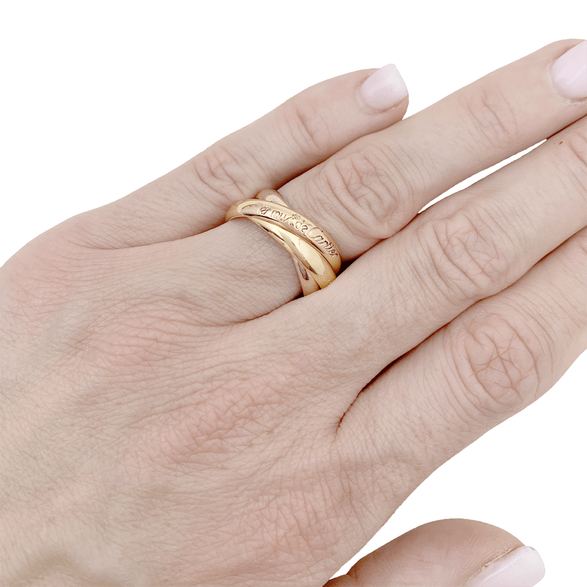 Bague CARTIER Trinity Must, trois ors. - Castafiore