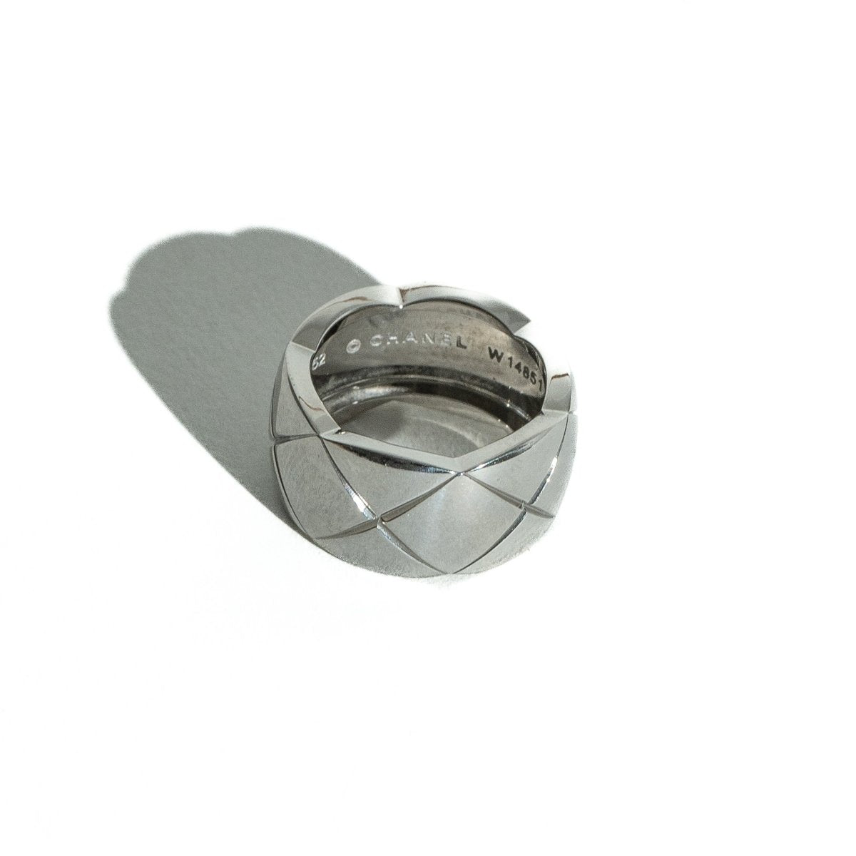 Bague CHANEL "Coco Crush" en or blanc - Castafiore