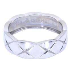Bague CHANEL "Coco Crush" en or blanc - Castafiore