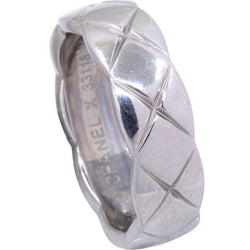 Bague CHANEL "Coco Crush" en or blanc - Castafiore