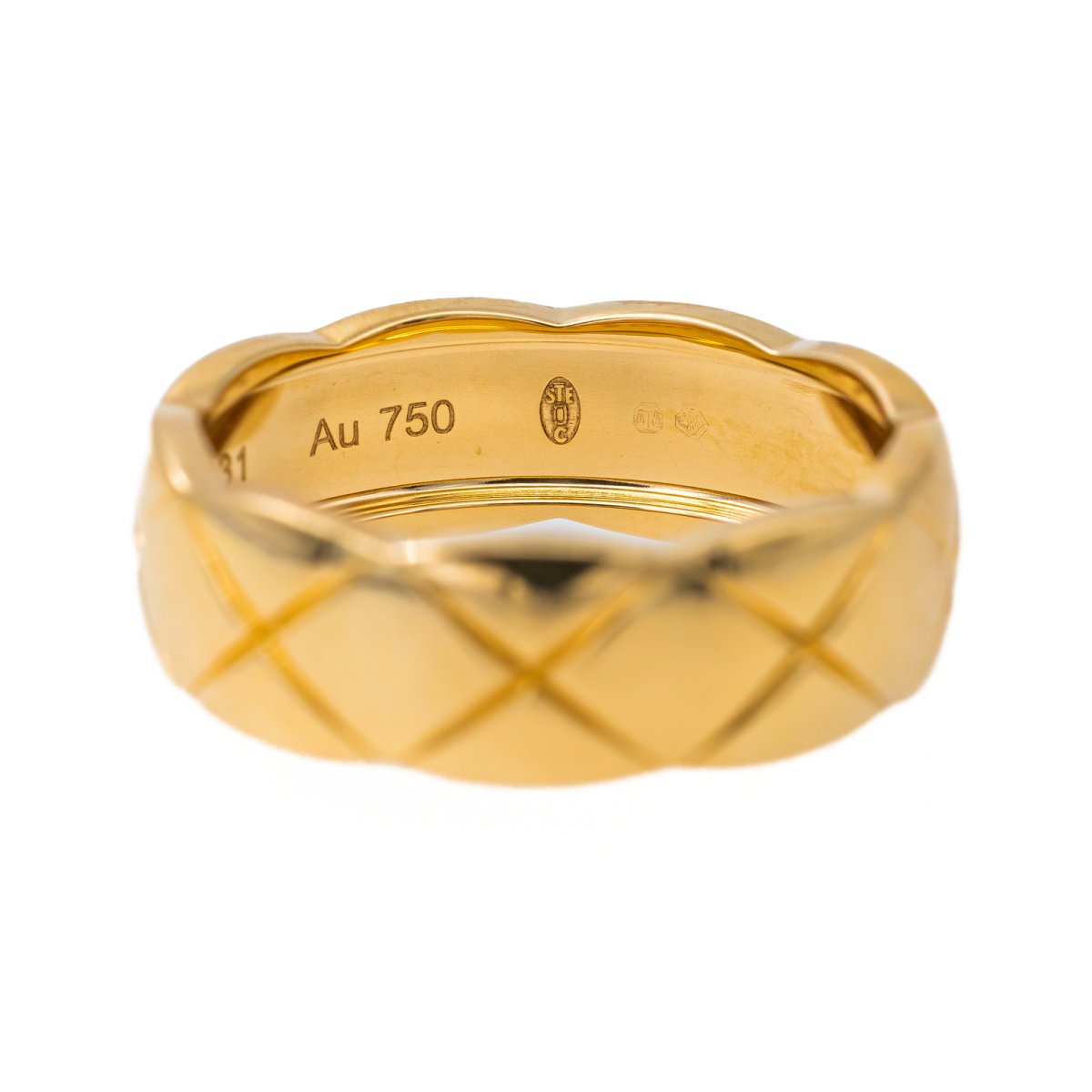 Bague CHANEL "Coco Crush" en or jaune - Castafiore