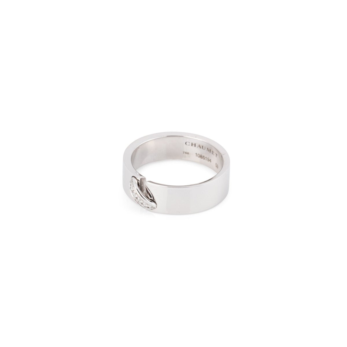 Bague CHAUMET en or blanc et diamants - Castafiore