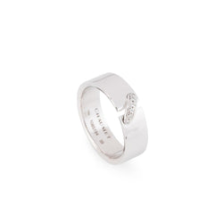 Bague CHAUMET en or blanc et diamants - Castafiore