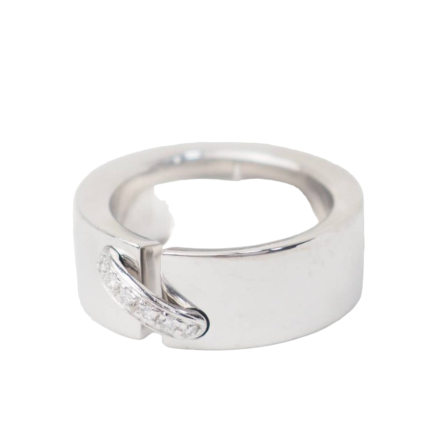 Bague Chaumet Lien en or blanc et diamants - Castafiore