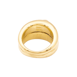 Bague CHAUMET "Liens" en or jaune et diamants - Castafiore