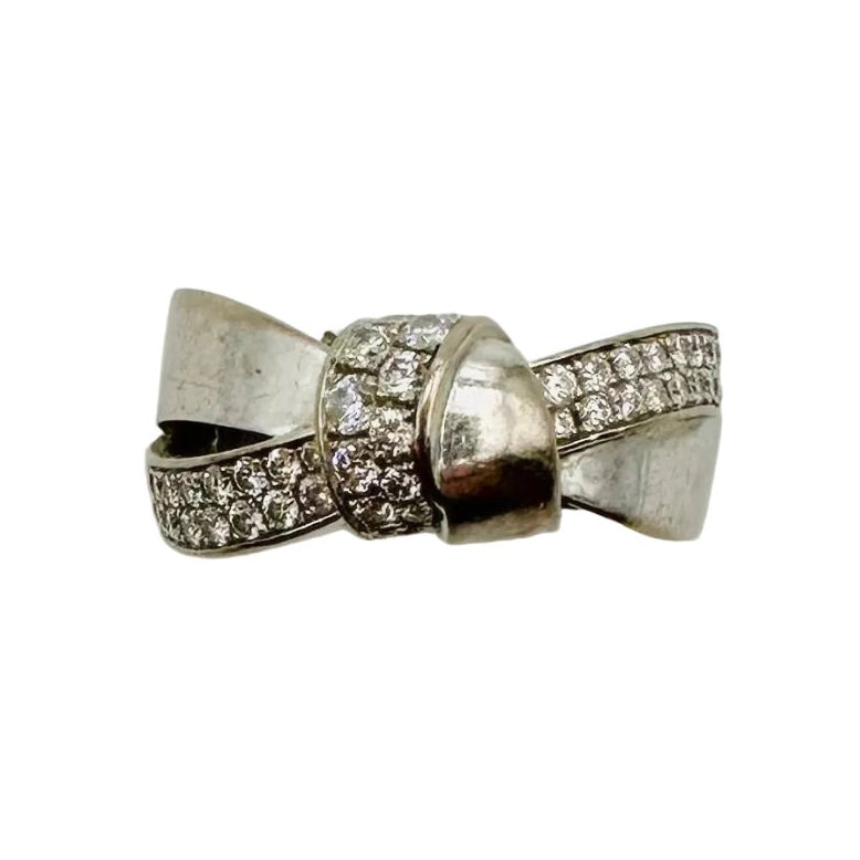 Bague CHAUMET "Liens Séduction" en or blanc et diamants - Castafiore