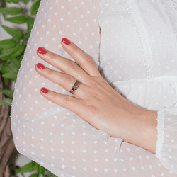 Bague Chevalière ARTHUS BERTRAND X VANRYCKE en or jaune et diamant - Castafiore