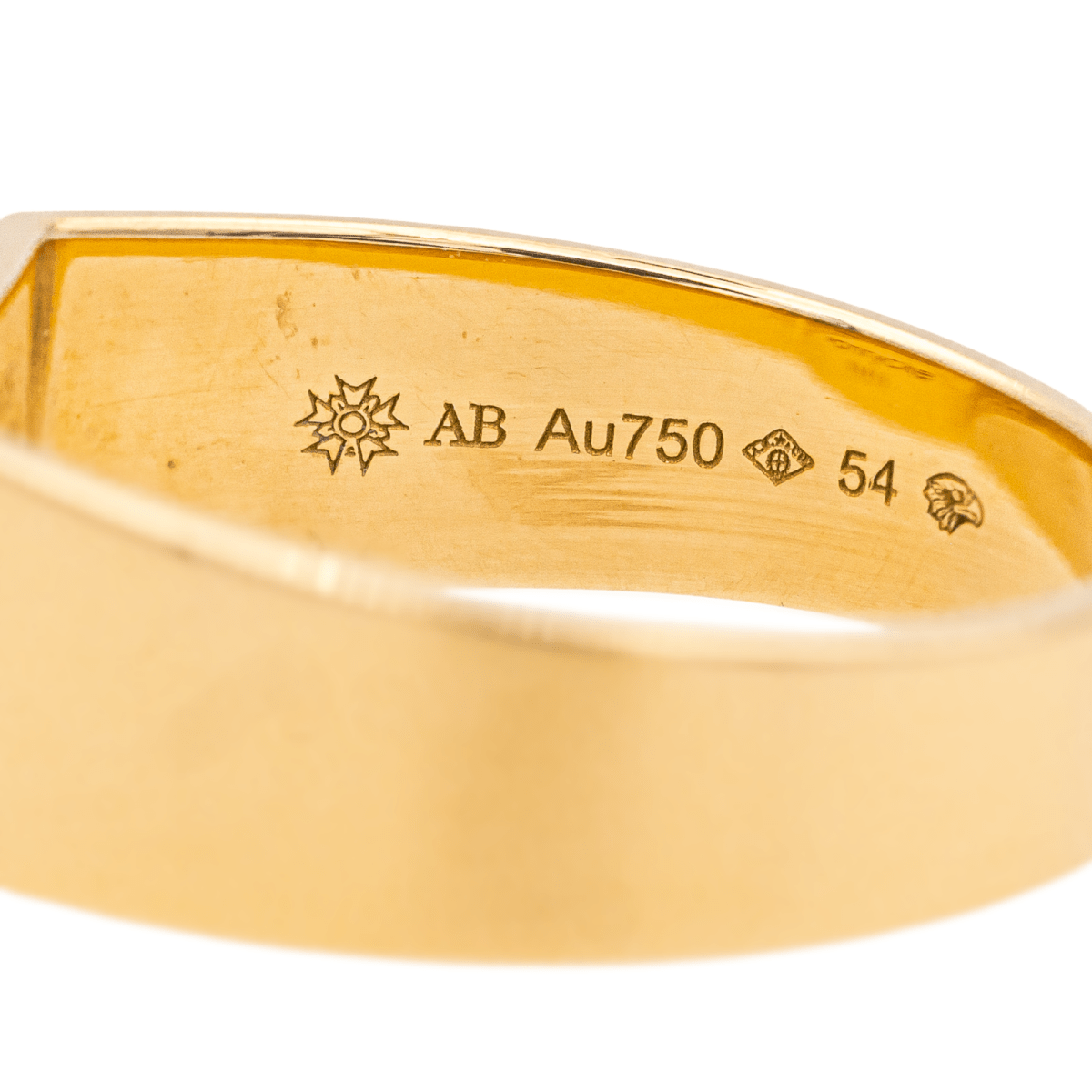 Bague Chevalière ARTHUS BERTRAND X VANRYCKE en or jaune et diamant - Castafiore