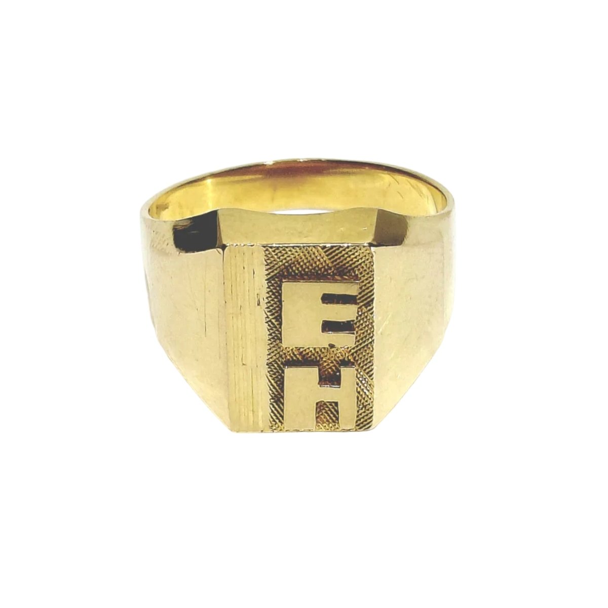 Bague Chevalière en or champagne - Castafiore