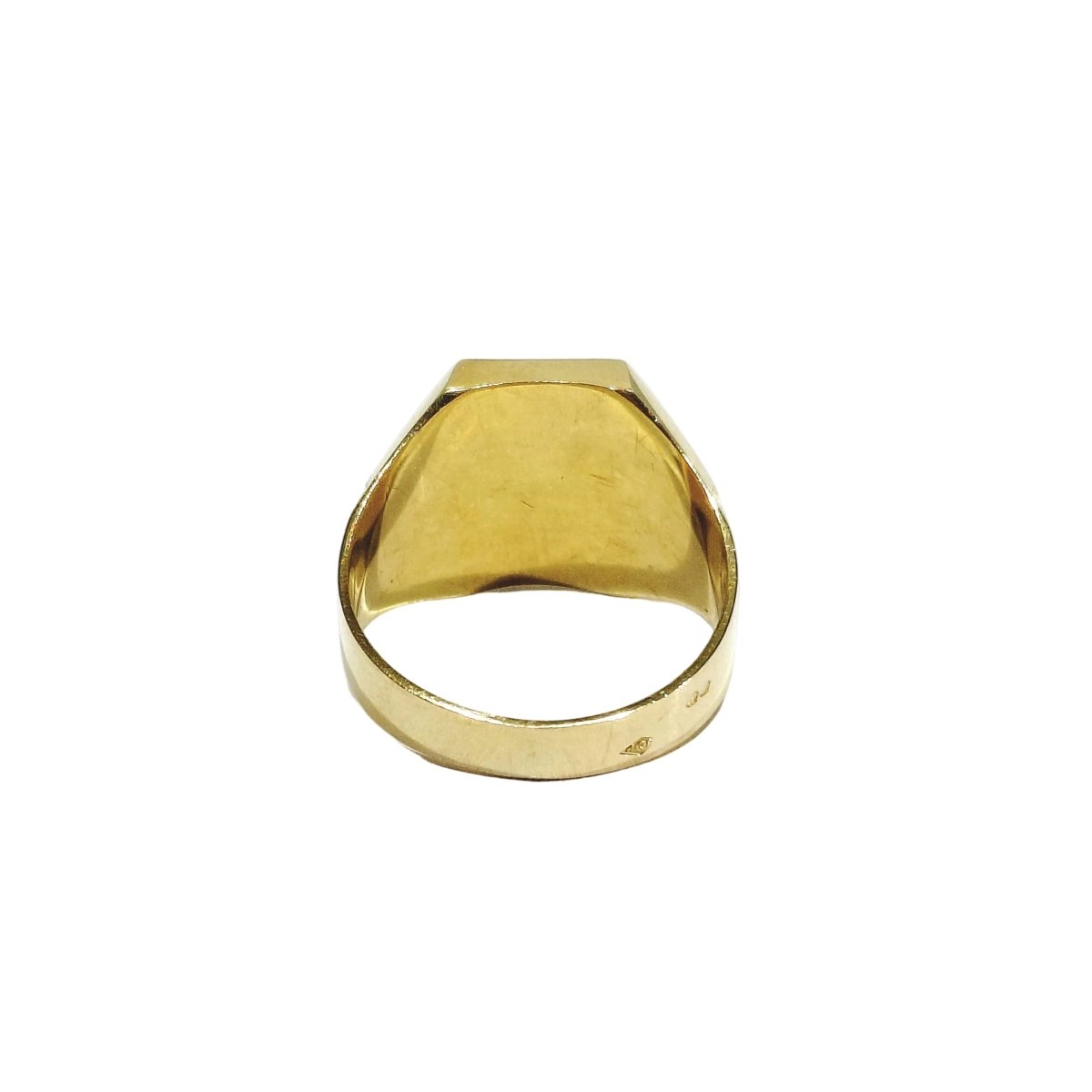 Bague Chevalière en or champagne - Castafiore