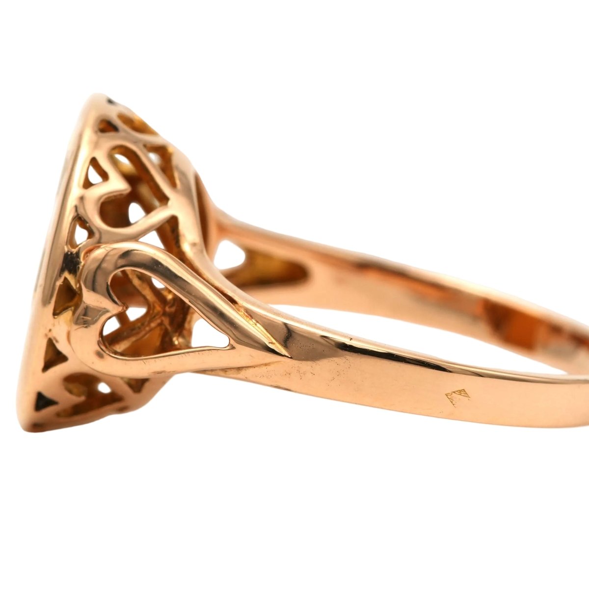 Bague Chevalière en or jaune - Castafiore