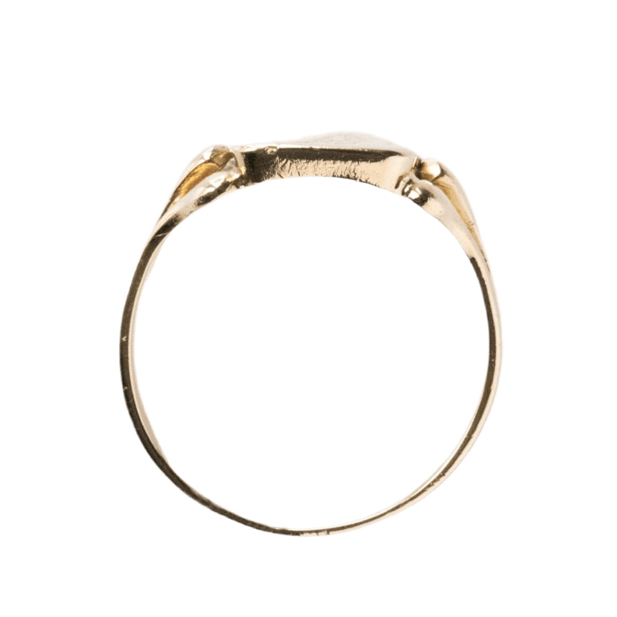 Bague Chevalière en or jaune - Castafiore