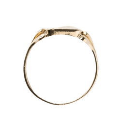 Bague Chevalière en or jaune - Castafiore