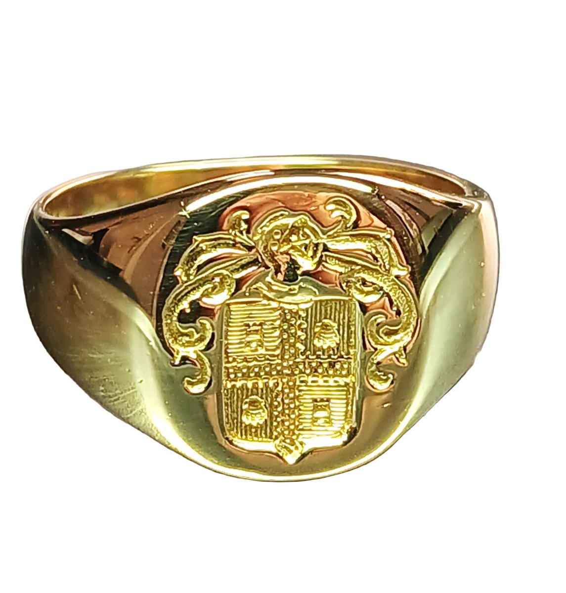 Bague Chevalière en or jaune - Castafiore