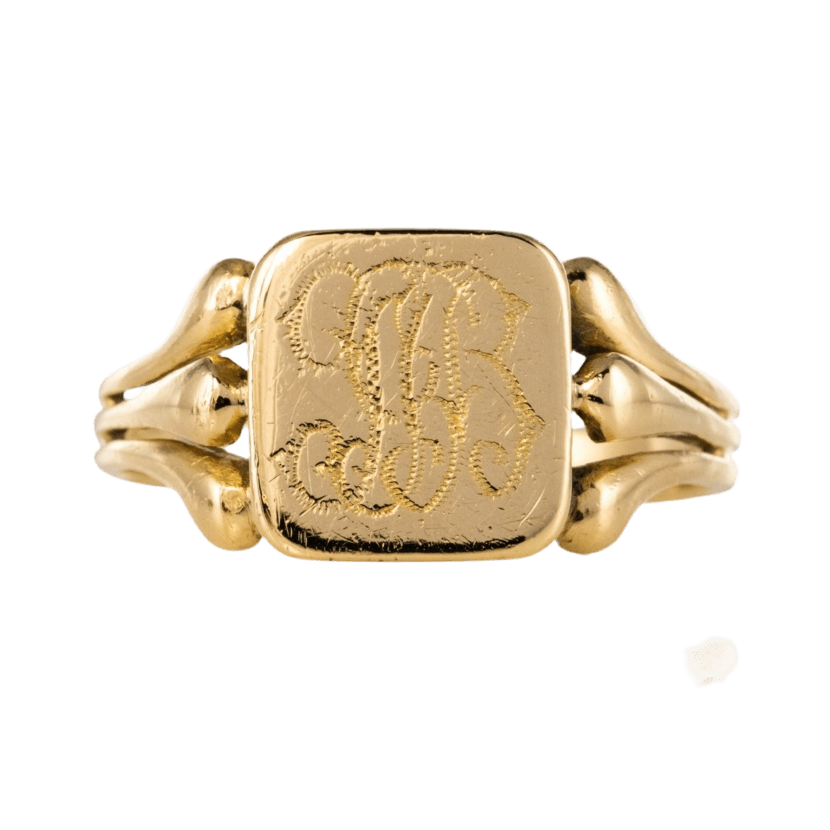 Bague Chevalière en or jaune - Castafiore