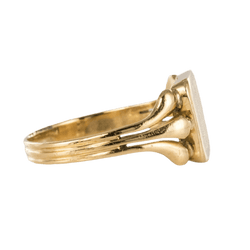 Bague Chevalière en or jaune - Castafiore