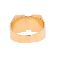Bague Chevalière en or jaune - Castafiore