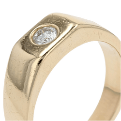 Bague Chevalière en or jaune et diamant - Castafiore